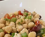 チャナサラダ Chana Salad（Green Leaf Indian Nepali Restaurant）