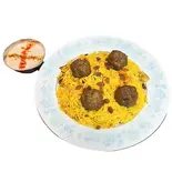 コフタビリヤニ・ライタセット(Kofta Biryani・ Raita Set)（インドレストラン＆バー ディヤ）