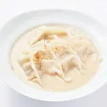 ごま香るスープ水餃子(担担担 汁なし坦々麺 TANTANTAN soupless dandan noodle)