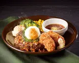 アンガスビーフ100%ステーキハンバーグ 和風ビネガーソース＆カキフライ（ジョナサン 板橋大山店）