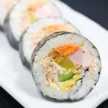 ツナマヨキムパ(韓国海苔巻き)Tuna and Mayonnaise Kimbap（韓国料理ハンウリ）