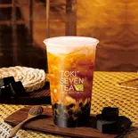 【新発売】黒糖ロイヤルタピオカミルクティー M（TOKI SEVEN TEA＆台湾ジーパイ、自家製唐揚げ 大塚店）