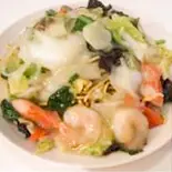 海鮮ヤキソバ 麺固め(けいぐん飯店)