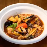 鱼香茄子/ナスの炒め(天山見・西北本場料理店・刀削麺(HalalaFood))