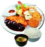ミックスフライ弁当（洋食工房レッドロック 元町店）