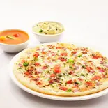 玉ねぎウトパムonion Uttapam with Sambar ＆ Coconut Chutney（本格カレースターケバブ ビリヤニ ハラル専門店）