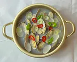 あさりスープ（韓国料理Kokio Chicken北赤羽店）