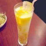 【インド飲むヨーグルト】マンゴーラッシー/Mango Lassie（ハッピーダイニング小平店）