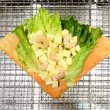 ㉟ガーリックシュリンプポテト（ナカミチクレープ文京白山店）