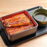 蒲焼:黒 鰻特大 ご飯大(うな重 アークヒルズ店)