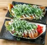 【人気NO.2】ねぎたこ、ねぎイカ焼きセット【マヨ】（【大阪名物 揚げたこ焼き・イカ焼き】粉もん屋 清水店）