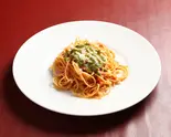 モッツァレラチーズとバジリコ トマトソース（イタリアンレストラン トマト）