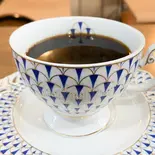 スペシャルティーコーヒー中深煎りホット(cafe ふぅ)