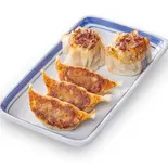 ぎょうざ3個と焼きしゅうまい2個（リンガーハット ゆめタウン博多店）