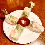 生春巻き Fresh Spring Rolls (2 Pieces)（インド料理 スワガット）
