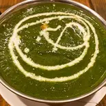 Palak mixed Vegtable curry（アジアンダイニング・ベイリーフ）