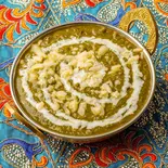 ほうれん草入りチーズカレー Spinach ＆ Paneer Curry（インド料理 マユール）