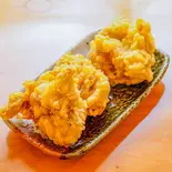鶏天(モモ3個)（自家製さぬきうどんと肉 甚三 高田馬場店）