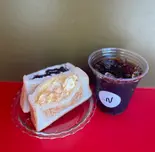 たまごサンド＆みかんサンド＆アイスコーヒー（cafe N）