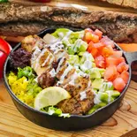 チキンオーバーライス スパイシーエキゾチック&ヨーグルトソース(Vendor of NewYork ベンダーオブニューヨーク)