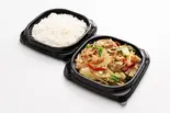 たっぷり肉野菜炒め弁当（宮本むなし 地下鉄東三国駅前店）