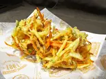 野菜かき揚げ(2つ) Vegetable Tempura (2 Pieces)（BASAK CHICKEN 下北沢）
