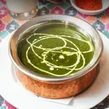 Sag Chicken Curry/ほうれん草チキンカレー（オアシスインドレストラン）