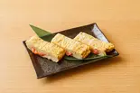 明太子入りだし巻き玉子 Japanese-Style Rolled Omelette with Pollack Roe(釜めし華)