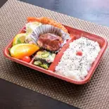 ハンバーグ・エビフライ弁当（デリショップよしのや）