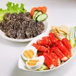 トッポギ・スンデセット（韓国家庭料理ジャンモ 津田沼店）