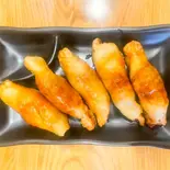 鶏皮餃子(5個)(魚介豚骨ラーメンあき家)