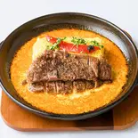 【ステーキ200g】豚肩ロースステーキカレー（Rスリランカ+YOKOHAMA）
