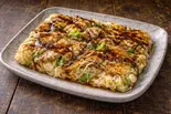 卵8個分の卵白お好み焼(卵黄・小麦粉不使用)豚肉・しらたき・キャベツ・ねぎなど（風邪・胃腸炎の回復に お粥小屋 健康お粥専門店）