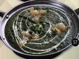 海老サグカレーPrawn Sag Curry（Shiva Shakti）