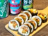 スパイシー豚カルビキンパ(韓国ダイニング オットケドゥンテゲッチ)