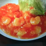 エビチリ（餃子満彩）