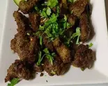 骨なしクリルマトンGrilled mutton（インド料理レストランロシャニー）