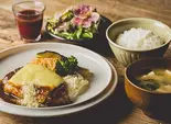 【セット】チーズハンバーグセット（山本のハンバーグ 札幌店）