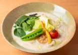 ヴィーガンラーメン豚骨味 並盛り(麺屋 帝旺)