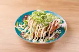 自慢のネギマヨから揚げ(3個) Signature Green Onions and Mayo Fried Chicken (3 Pieces)（二郎ラーメン専門店 ラーメン たけ二郎 東淀川店）