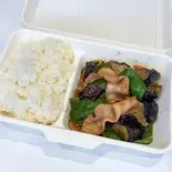 ナス味噌ピーマン炒め弁当（呑み処酒場塾）