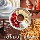 【最高の幸せ】フォンデュボウル(アサイー&サラダ Hillsbowl(ヒルズボウル)六本木店)