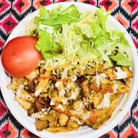 チキンケバブ丼/Chicken Kabab Don（ASIAN RESTAURANT TARAKHOLA KOSELI）