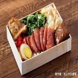 台湾ソーセージ弁当（池上木片弁当）
