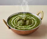 Mutton Hourensou Curry マトンほうれん草カレー（ネパールインド料理サラソティ Nepali Indian Restaurant Saraswati）