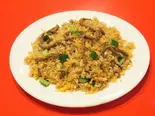 牛肉とキュウリのニンニク炒飯（中国食府双龍居 天満駅前店）