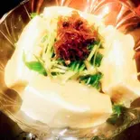 ちりめん山椒豆腐サラダ（元町中華麻辣湯 難波火鍋）