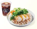 カオマンガイ風チキンライスセット（bb.q OLIVE CHICKEN caf'e 大岡山店）