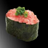 【軍艦】まぐろたたき（すし魚銀 JR千葉駅前店）
