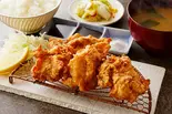 自家製唐揚げ御膳（ミルフィーユカツ専門店 キムカツ 墨田）